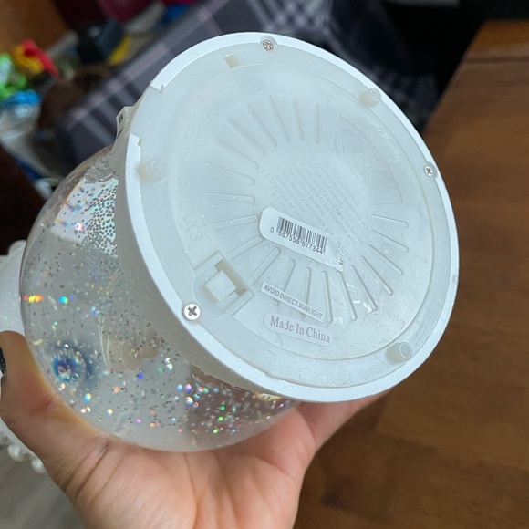 NWT Bath & Body Works WATER GLOBE MERMAID 3-Wick Candle Holder - Picture 5 of 6